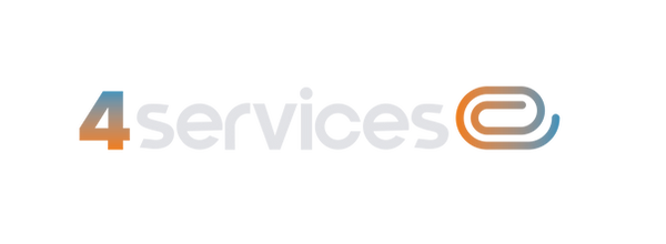 Logo colorido do 4Services