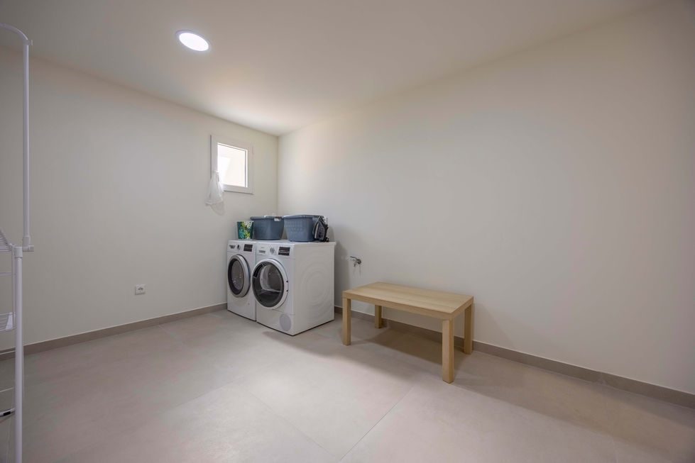 Javea Rental Villa Gavilan Laundry Room