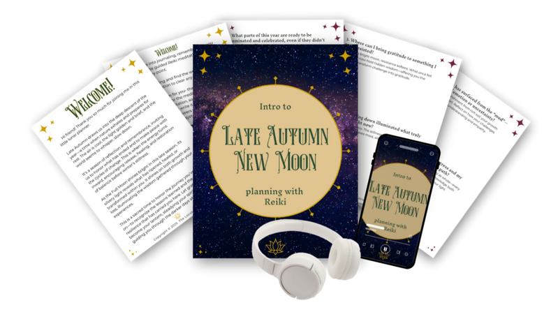 Late Autumn New Moon Planner