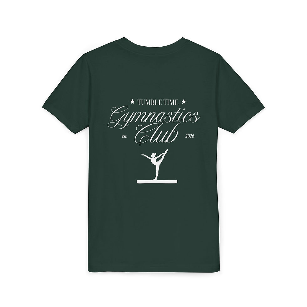 Thumbnail: Gymnastics Club Youth Short Sleeve Tee