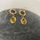 Thumbnail: Gold peridot earrings