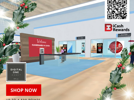 DigitalOne 3D虚拟空间 | 跨境社交电商全球营销联盟iCashRewards.io