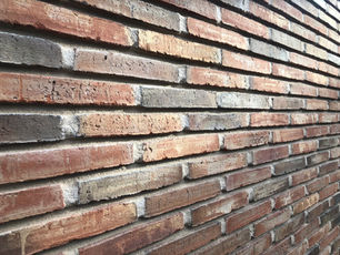 Brickwork started at new Arts & Crafts house