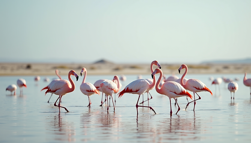 Walvis Bay Flamingo Viewing: Discover the Flamingos of Walvis Bay