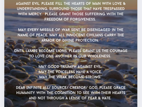 PEACE PRAYER