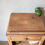 Miniature : meuble appoint table chevet ancien vintage bois