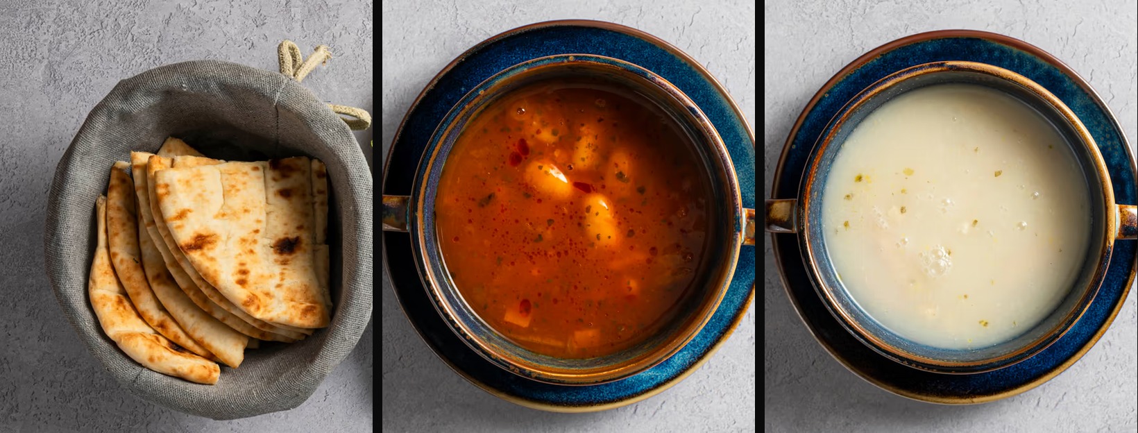 Arranged Food and Objects