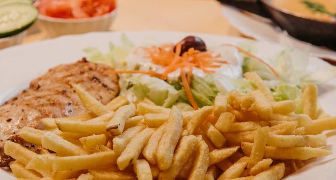 Arranged Food and Objects