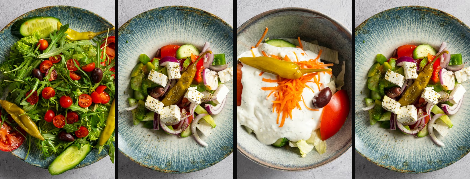 Arranged Food and Objects