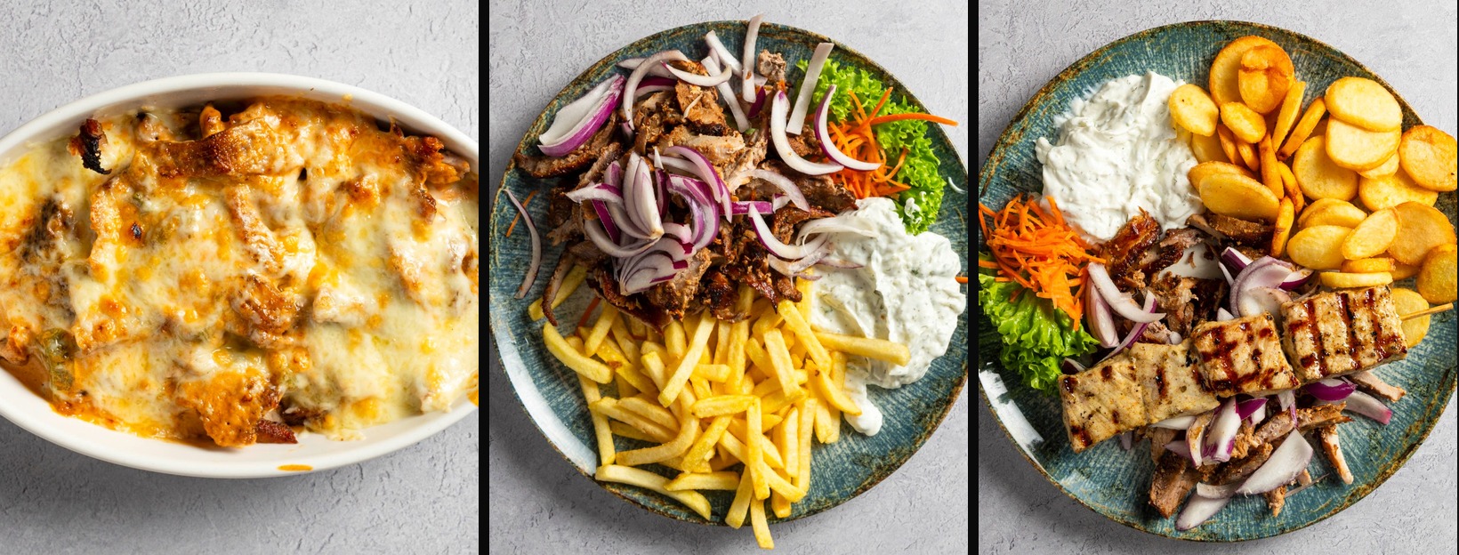 Arranged Food and Objects