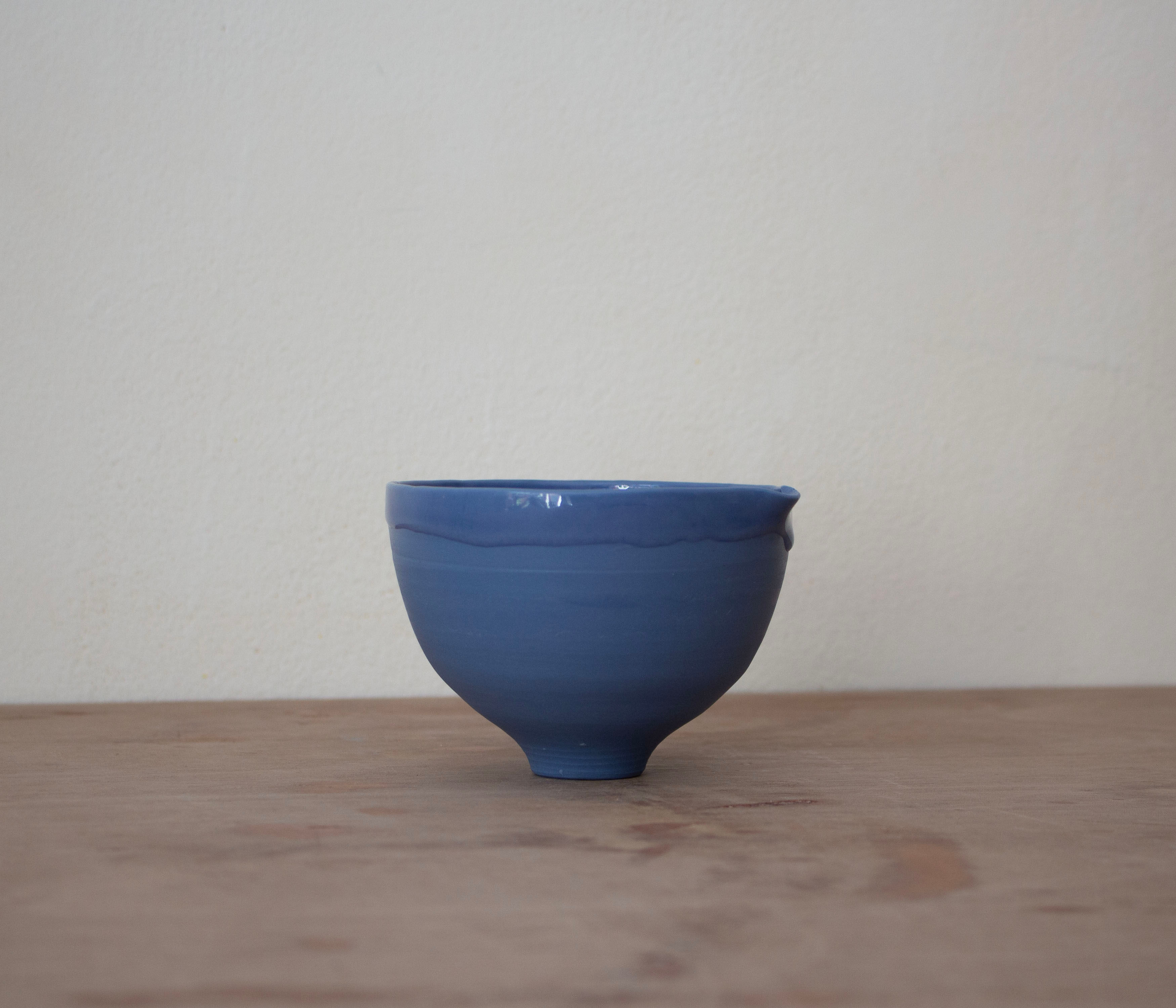 Blue porcelain chawan 2