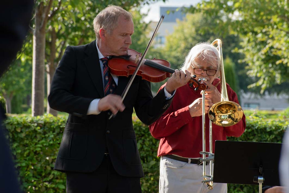 Max Carling och Dymitr Markiewc spelade