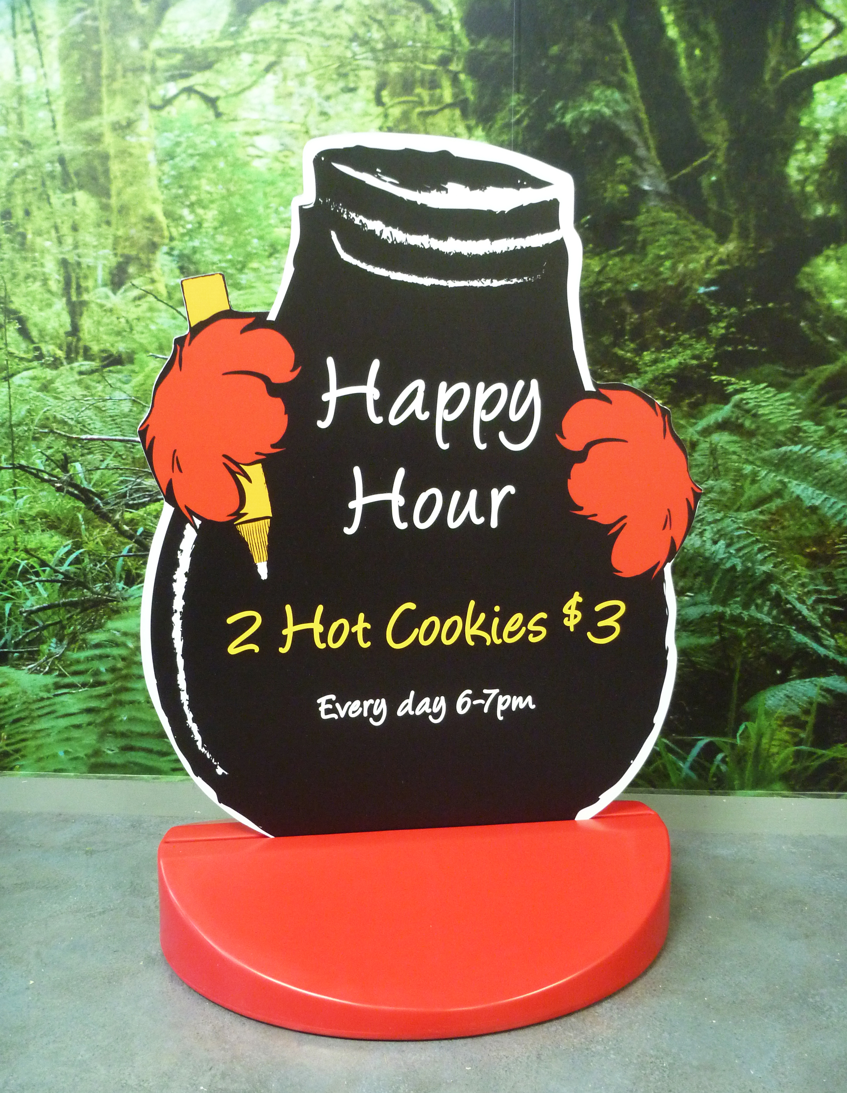 Cookie Time Footpath Stand
