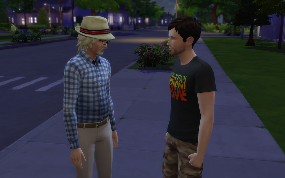 Uncle Martin is Angry