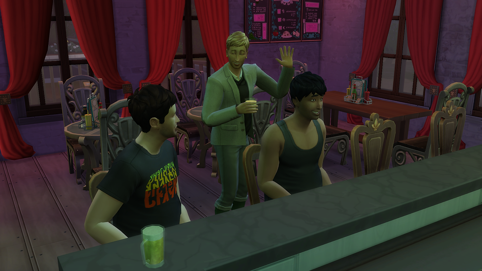 Chillin and Having Some Drinks