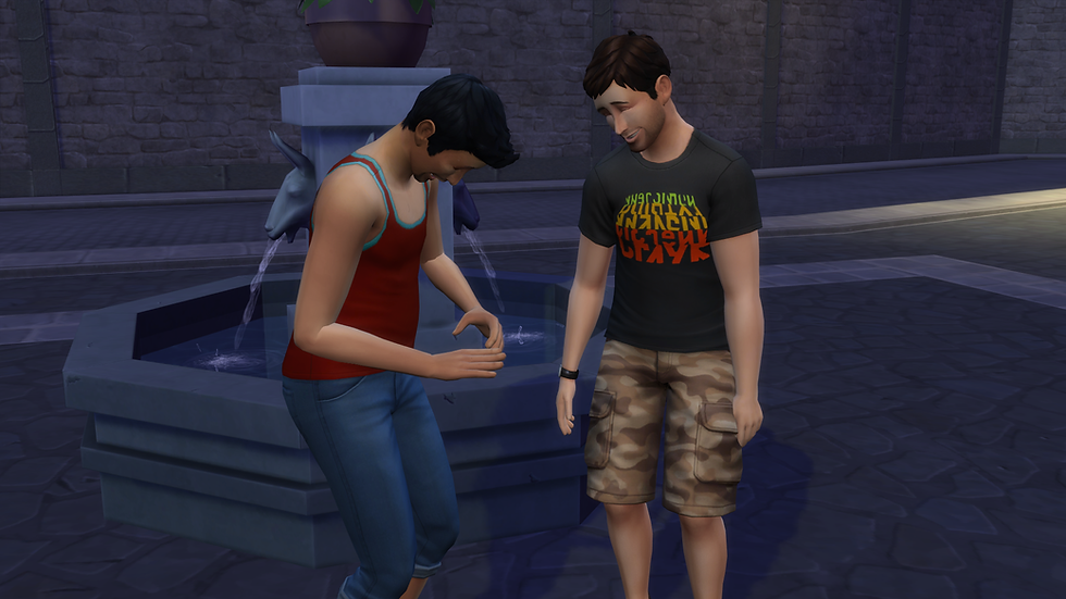 Me and Stephon Chatting