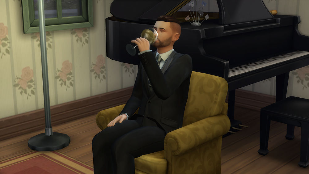 Enjoying a riverblossom