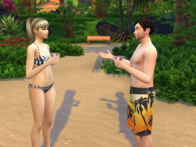 Me and Tara Getting Ready for Our New Year's Celebration!