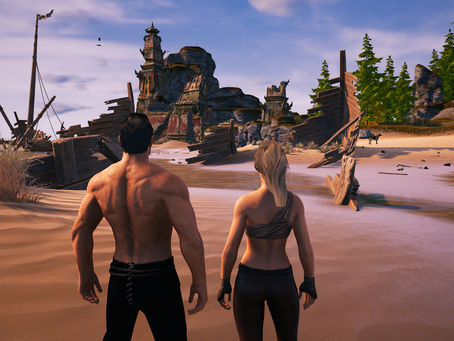 A Shore Roaming With Beasts