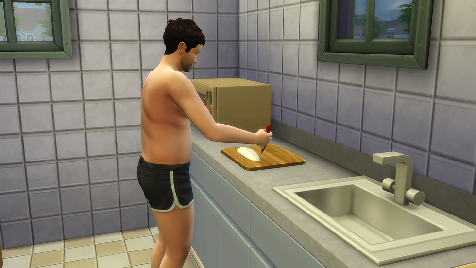 Preparing the Tilapia