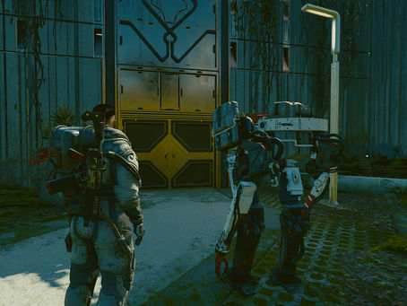 Outside Constellation's Headquarters