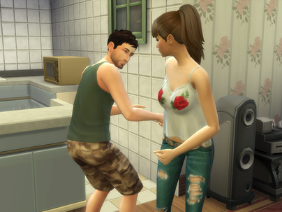 Me and Tara Hip Bumped