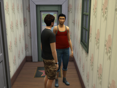 Chillin with Genevieve and Stephon at My Place