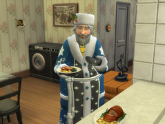 Chillin with Father Winter