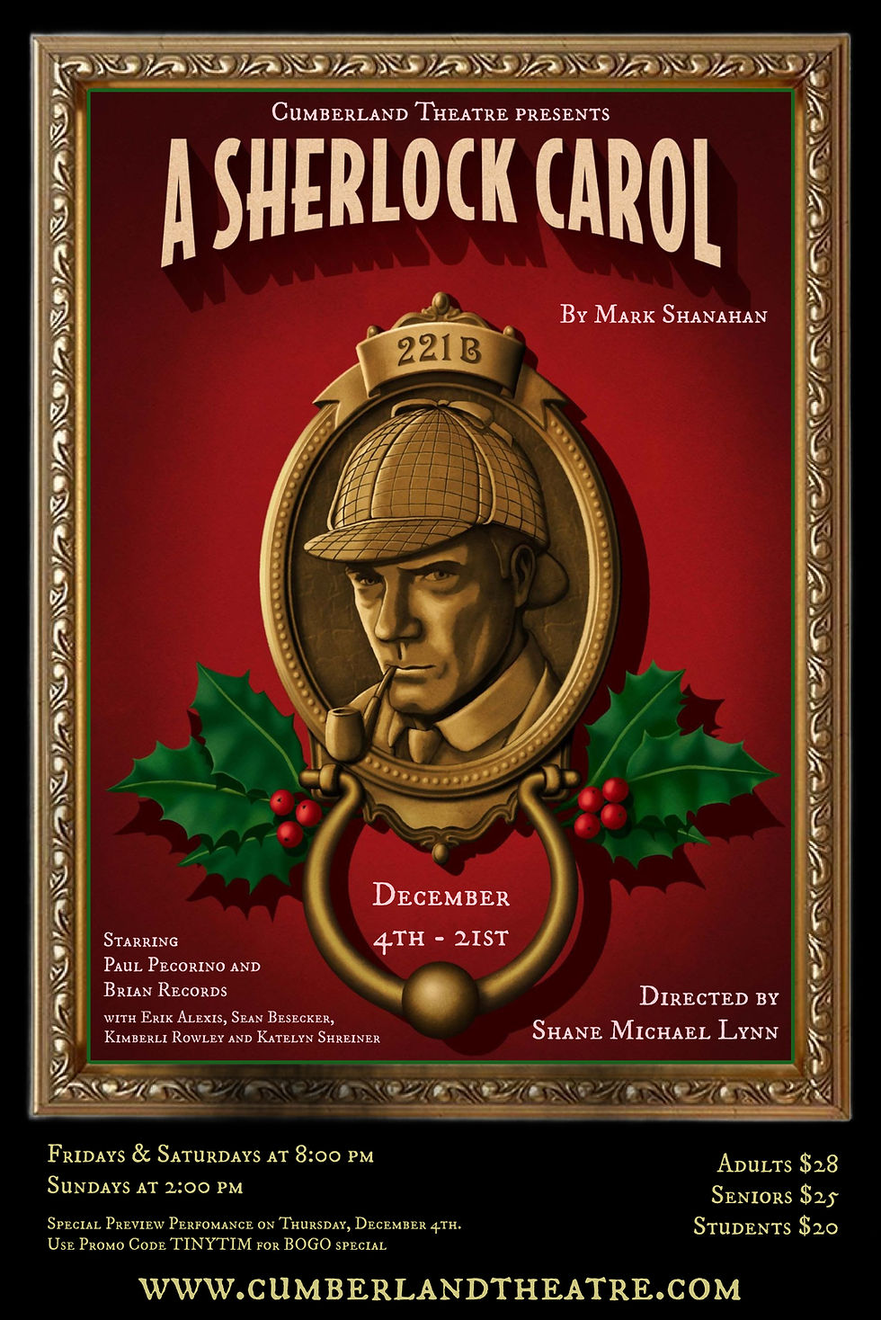 Sherlock Carol Poster