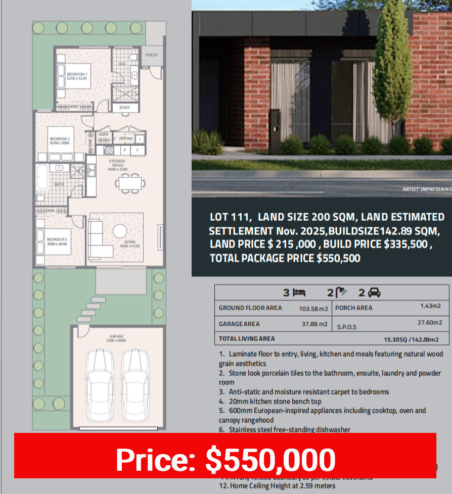 Lot 111 - Forest Green - Armstrong Creek - Geeloog