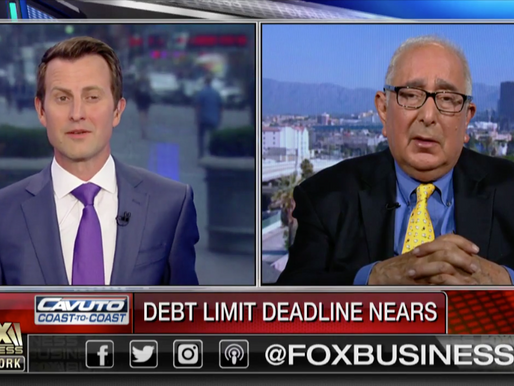 Ben Stein on mounting government debt: We are going to have to raise taxes