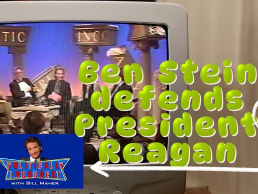 Ben Stein on Bill Maher Politically Incorrect in 1993