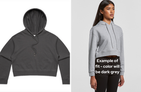 WOMEN'S CROP HOODIE