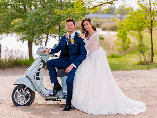 Esküvő Classic Magazin nyári címlapfotózás