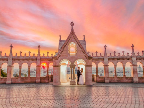 Napfelkeltés kreatív fotózás a Halászbástyán