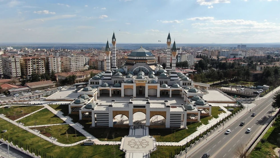 Selahaddin Eyyubi Camii Çatı Uygulaması