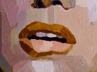 Thumbnail: Marilyn Monroe painting for sale, Marilyn Monroe Painting on canvas for sale, brushstrokes