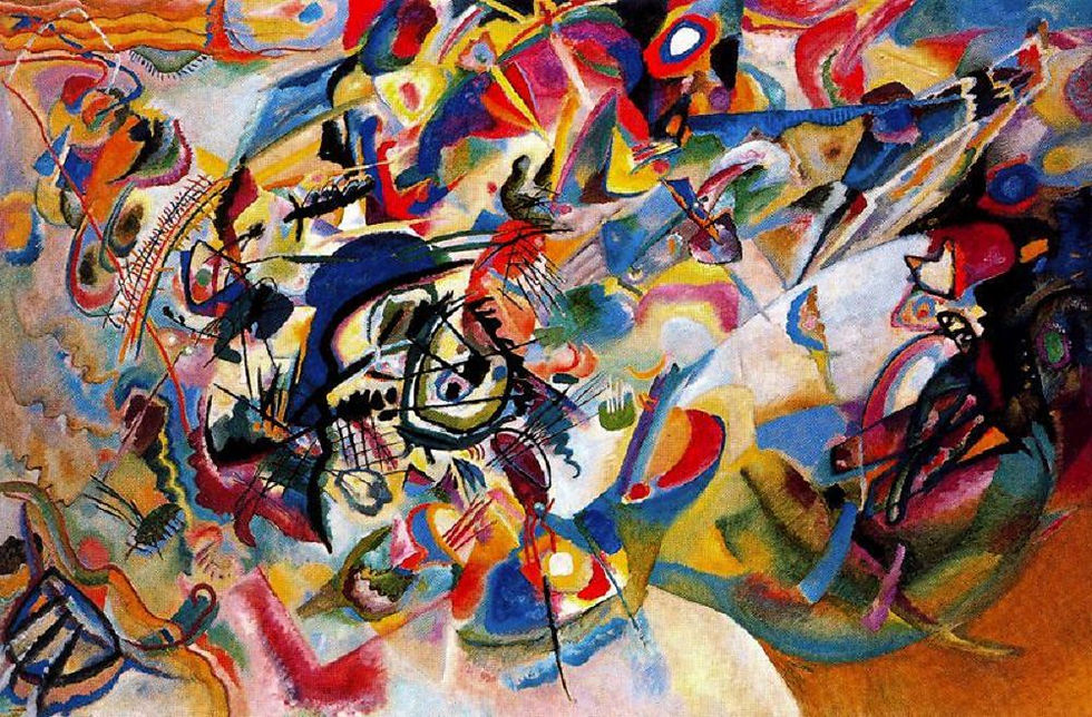 Composition VII (1913) by Wassily Kandinsky
