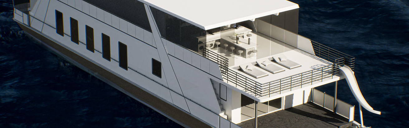 Excellence Houseboat on Open Water