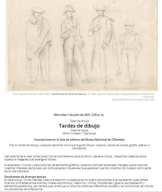 Tardes dibujo junio 2021
