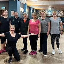 Monday night low impact Fitsteps F.A.B. at Redbourn Club, Scunthorpe