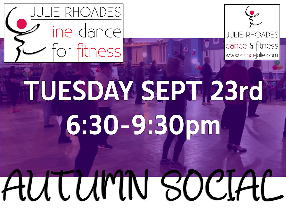 Autumn Line Dance Social 2025