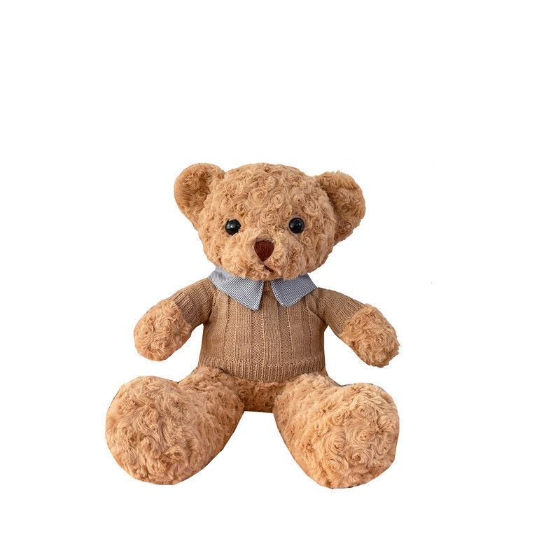 Lovely Teddy Bear Plush Toys Cute Animal With Clothes Dolls