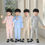 Thumbnail: Boys Sweatshirt Set For Children Formal Gentleman Suit Kids Tuxedo Show Costume