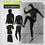 Thumbnail: 5pcs/set Tracksuit for Men Gym