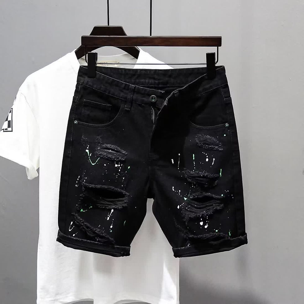 Men's Denim Shorts