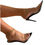 Thumbnail: Women Pumps Transparent PVC Pointed Toe High Heels Sandals