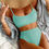 Thumbnail: High Waist Bikini Swimwear For Women Swimsuit Women Sexy