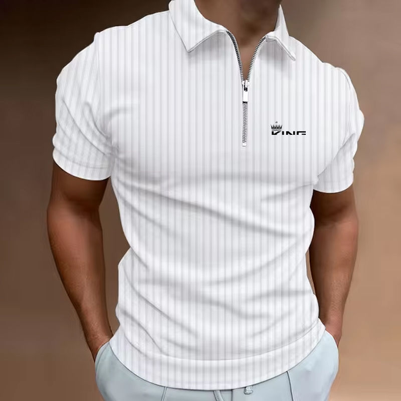 Polo Shirts Men Light luxury Brand PoloShirt,Summer