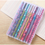 Thumbnail: 10 Pcs  Pack Colored Gel Pen Ink Pen Promotional Gift Stationery School